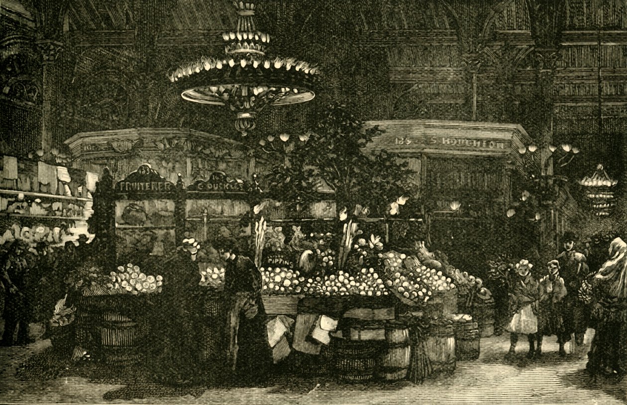 Lidový trh, 1898. od Unbekannt
