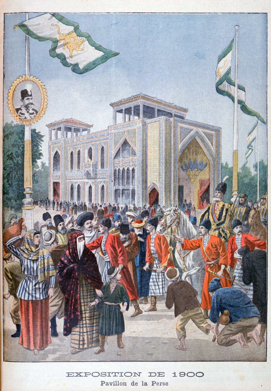 Perský pavilon na Světové výstavě v roce 1900, Paříž, 1900 od Unbekannt