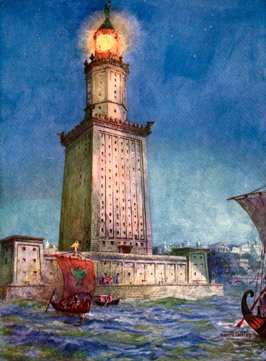 Pharos z Alexandrie, Egypt, 1933-1934 od Unbekannt