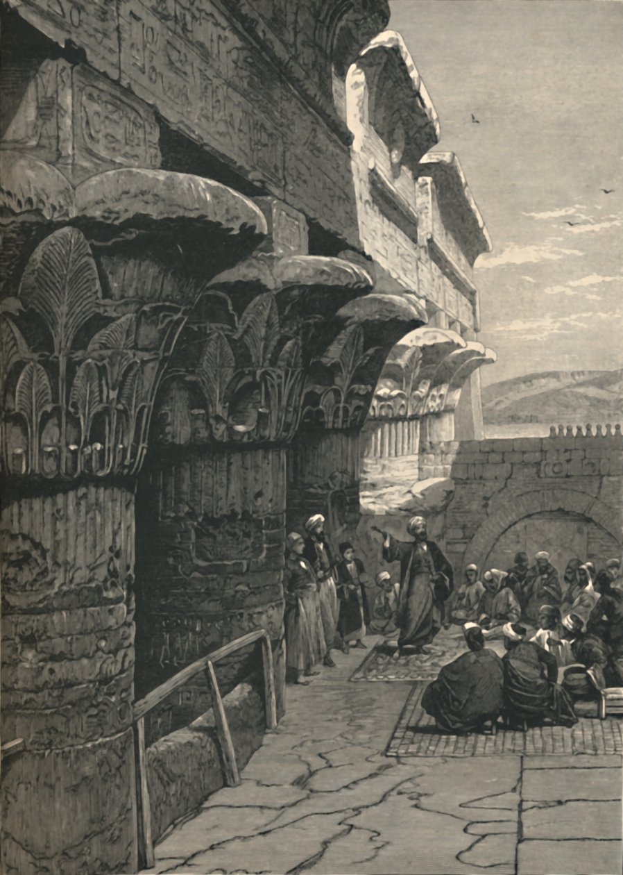 The Pillared Hall of Ezneh, 1879, 1886 od Unbekannt