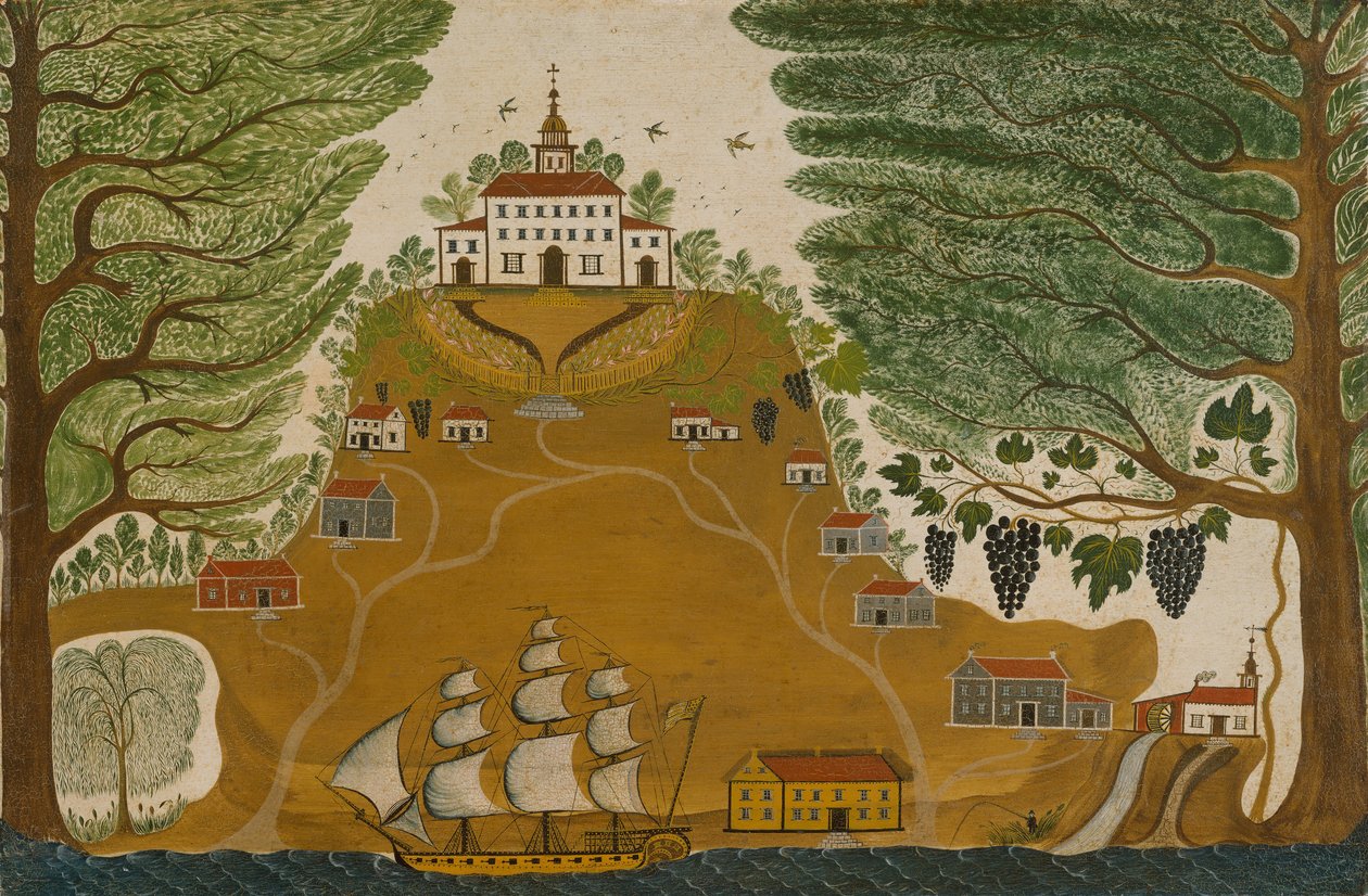 Plantáž, ca. 1825. od Unbekannt