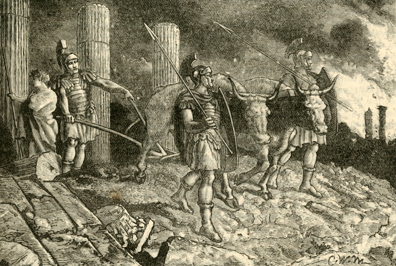 Pluh projetý přes území Kartága, 1890. od Unbekannt