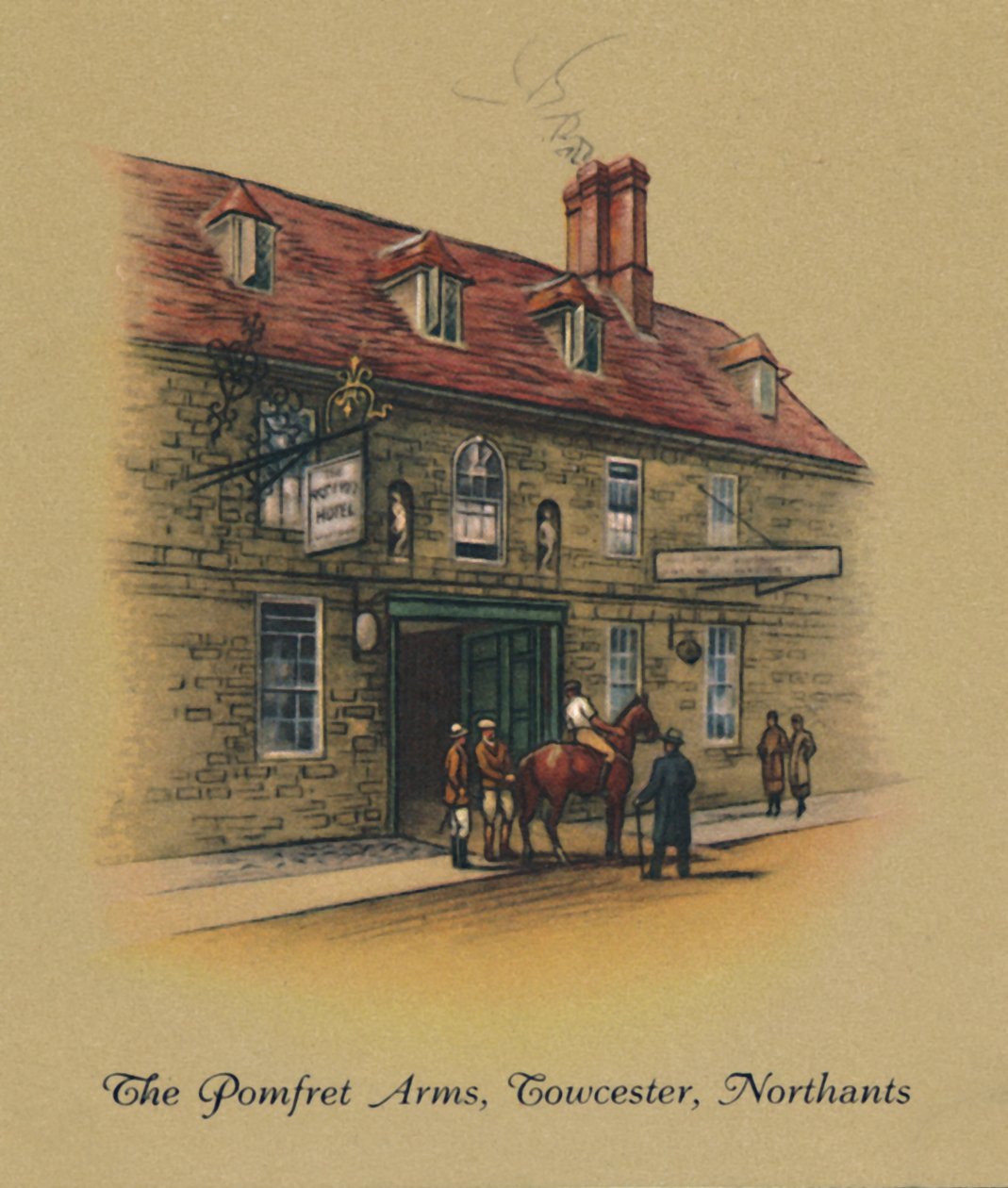 The Pomfret Arms, Towcester, Northants, 1939 od Unbekannt