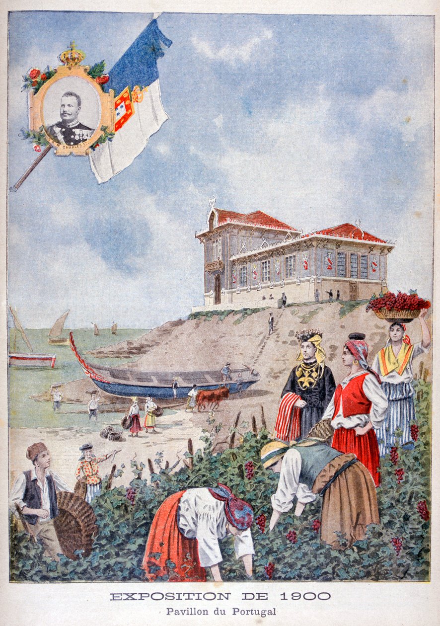 Portugalský pavilon na Světové výstavě v roce 1900, Paříž, 1900 od Unbekannt