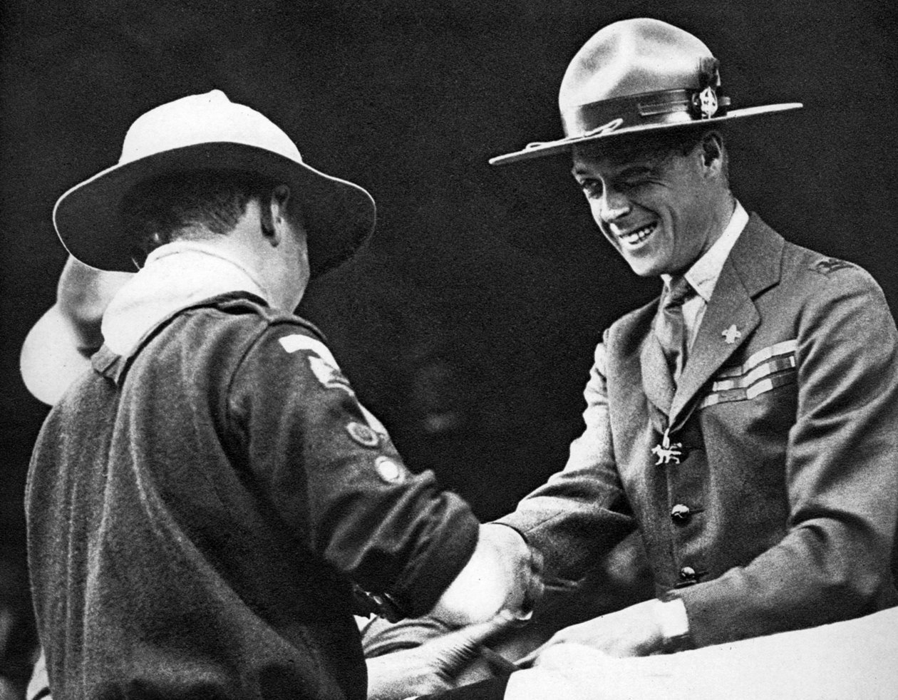 Princ z Walesu jako hlavní skaut Walesu, 1926 od Unbekannt
