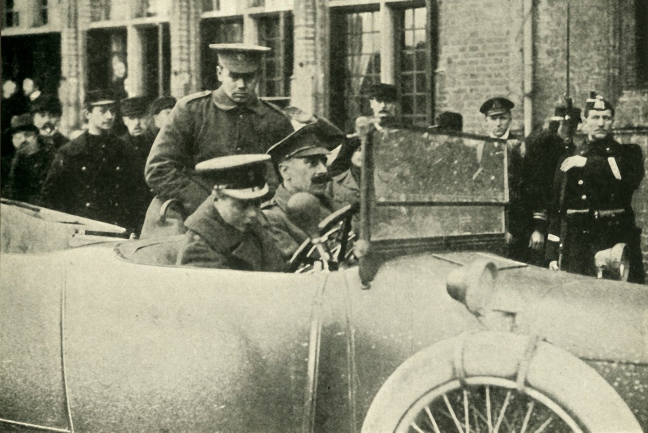 Princ z Walesu ve Flandrech, první světová válka, prosinec 1914, 1920. od Unbekannt
