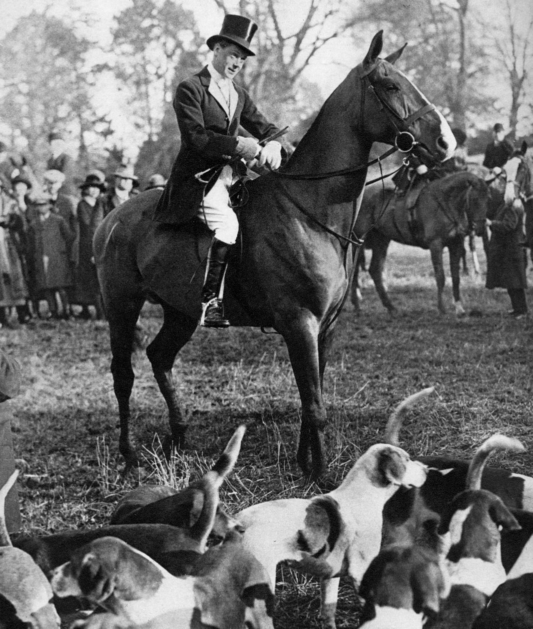 Princ z Walesu s lovem Beauforta, 1923 od Unbekannt