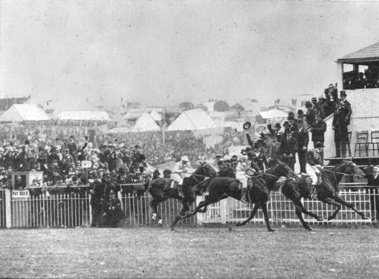 The Princes Second Derby, 1900: Diamond Jubilee poprvé za poštou, 1901. od Unbekannt