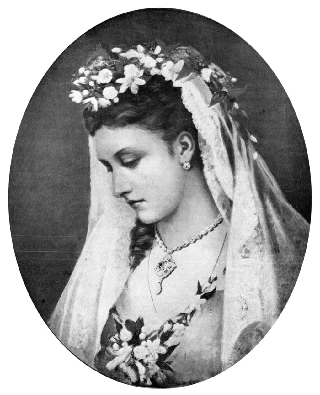 Princezna Louise, vévodkyně z Argyll, c1871 od Unbekannt