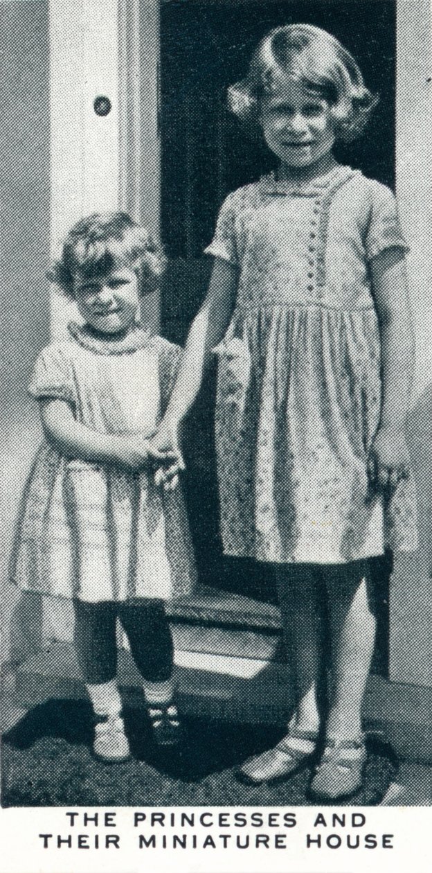 Princezny a jejich miniaturní dům, c1932 1937 od Unbekannt