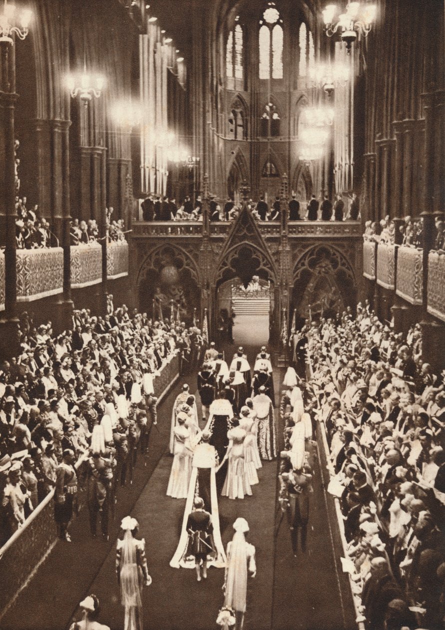 Průvod do opatství, 1937 od Unbekannt