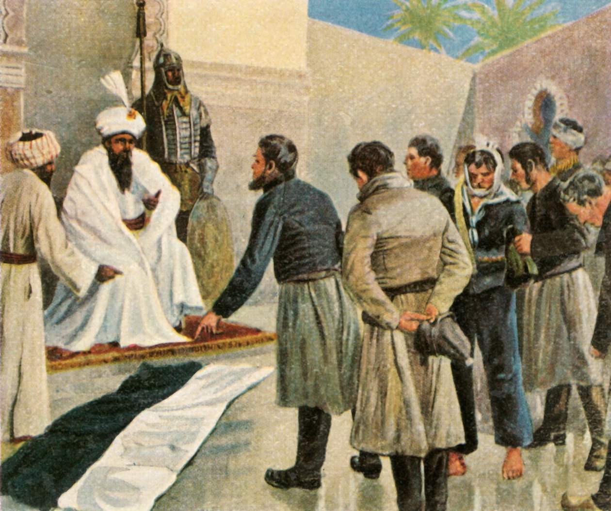 Pruská vlajka před sultánem Maroka, 1780, 1936. od Unbekannt