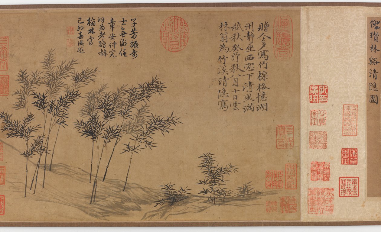 The Pure Recluse of Bamboo Creek, dynastie Ming, 15. století. od Unbekannt