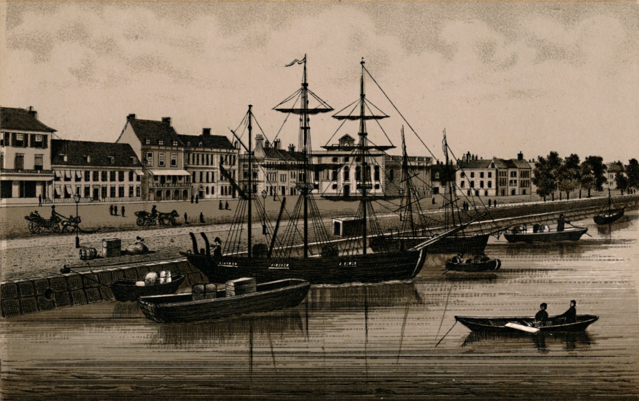 The Quay, c1880. od Unbekannt