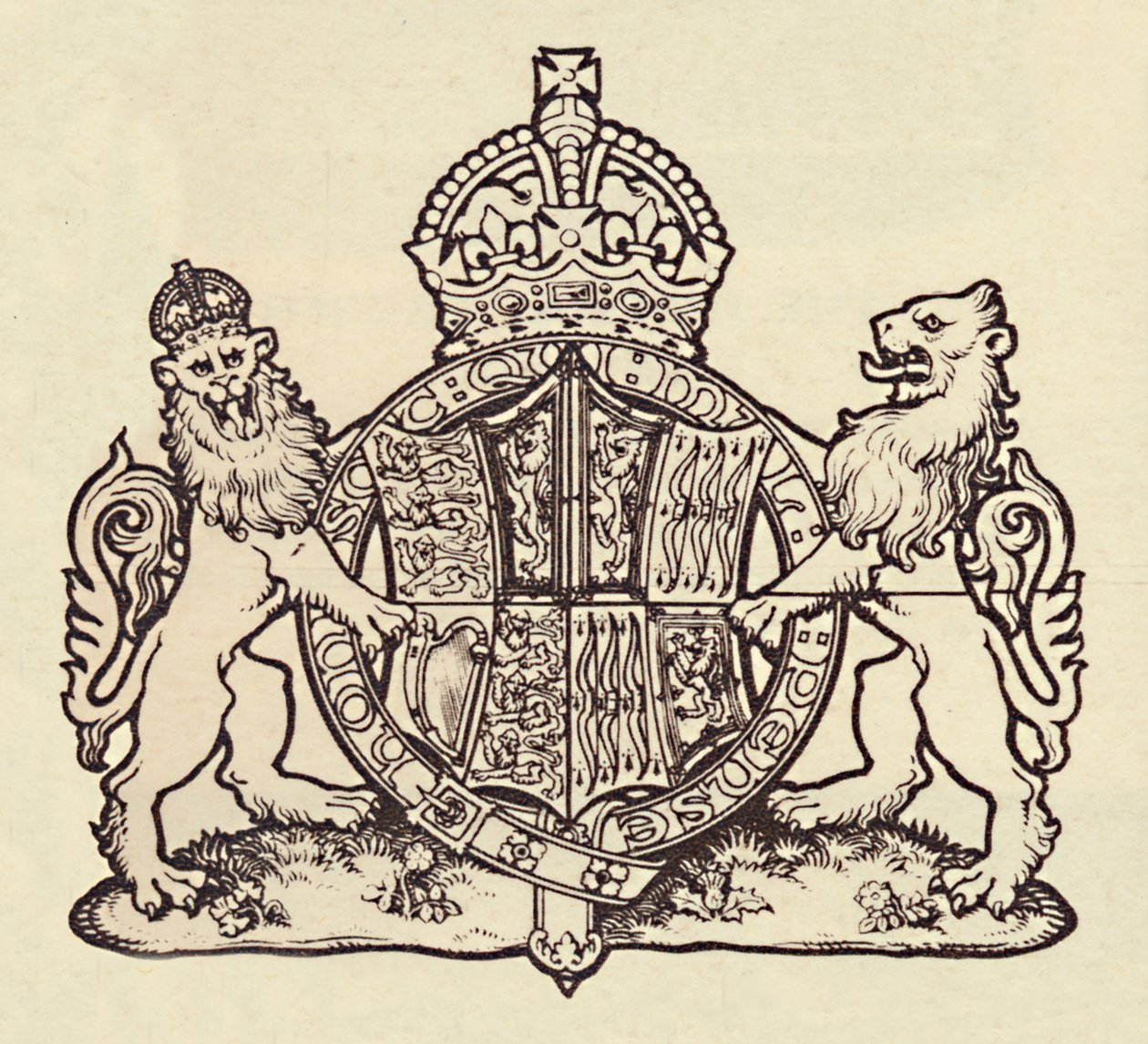 The Queens Coat of Arms, 1937 od Unbekannt