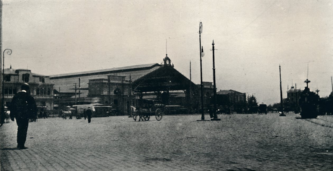 Nádraží, Santiago, 1911 od Unbekannt