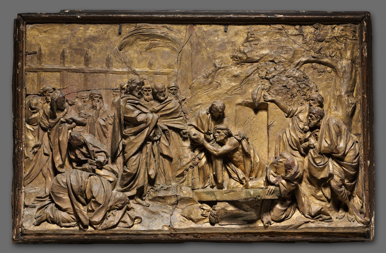 Vzkříšení Lazara, ca. 1725-50. od Unbekannt