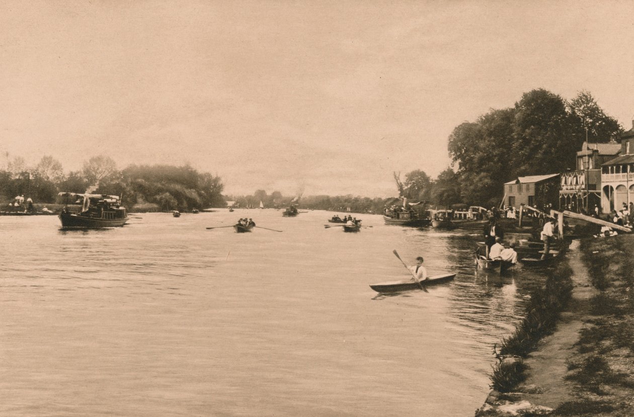 The Reach, Walton-On-Thames, 1902 od Unbekannt