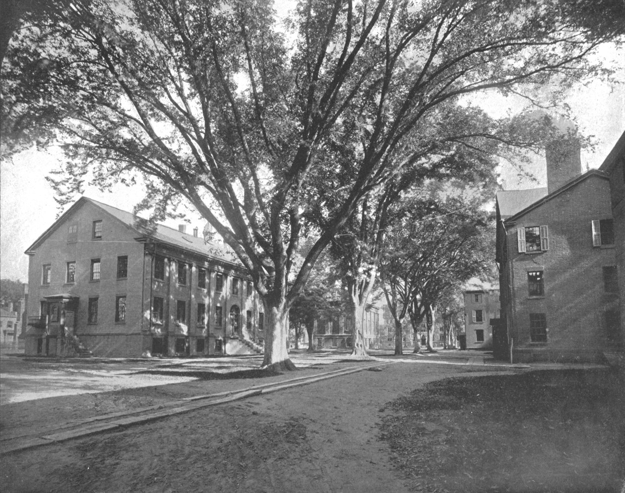 Reading Hall and Treasury, Yale College, New Haven, Connecticut, USA, c1900. od Unbekannt