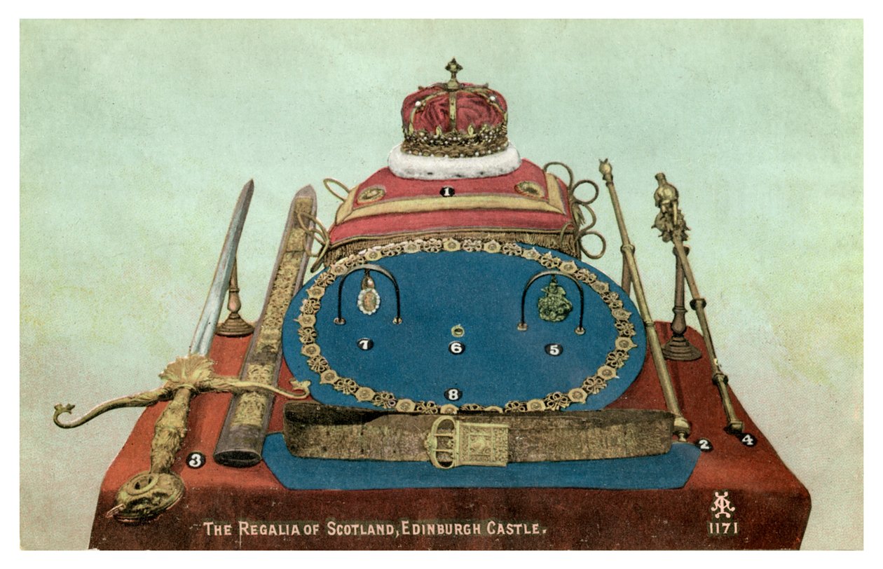 Regalia of Scotland, Edinburgh Castle, 19. nebo 20. století od Unbekannt