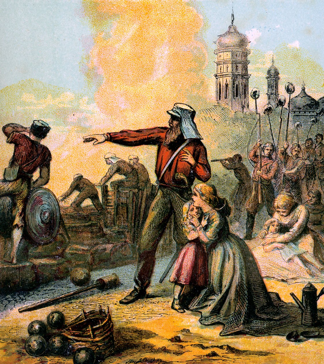 The Relief of Lucknow, 1857 c 1850s od Unbekannt