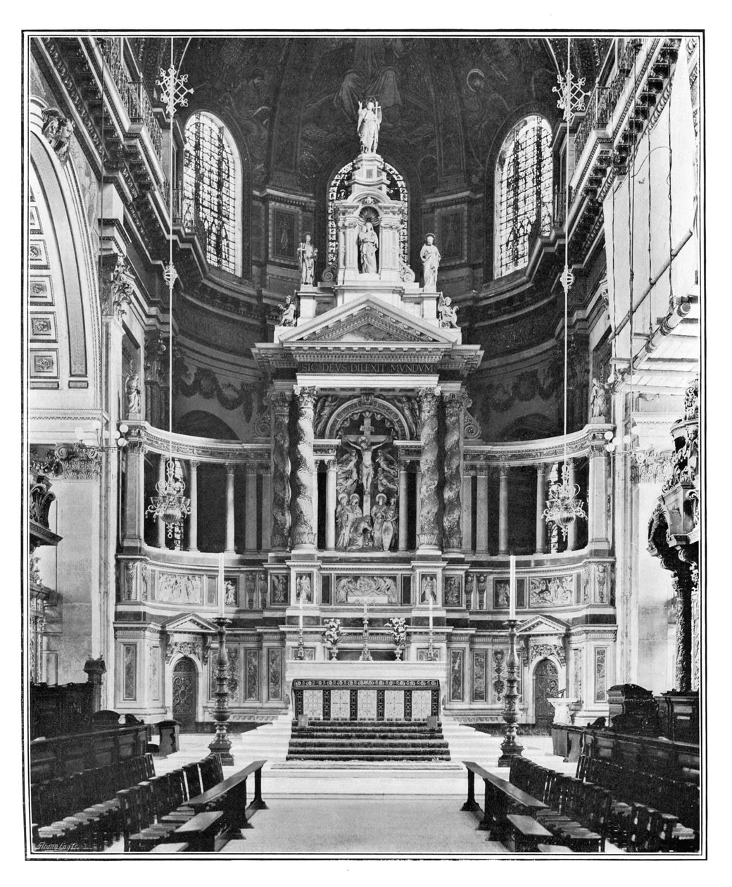 Reredos v katedrále svatého Pavla, 1901 od Unbekannt