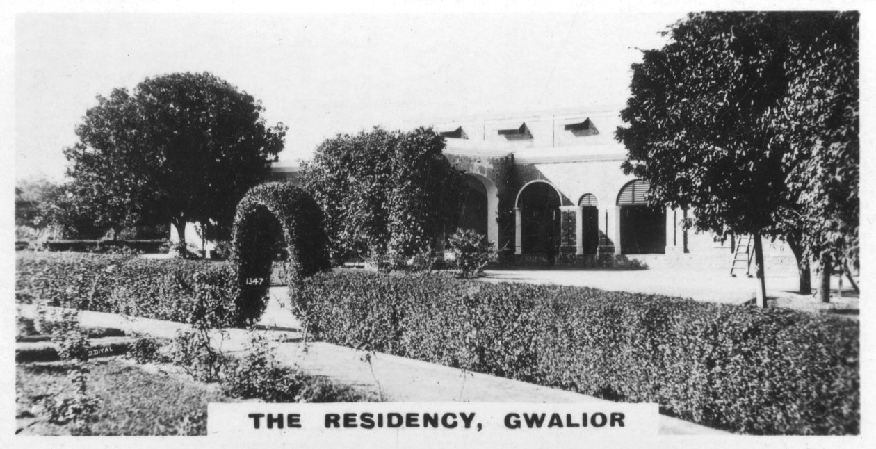 The Residency, Gwalior, Madhya Pradesh, Indie, c1925 od Unbekannt