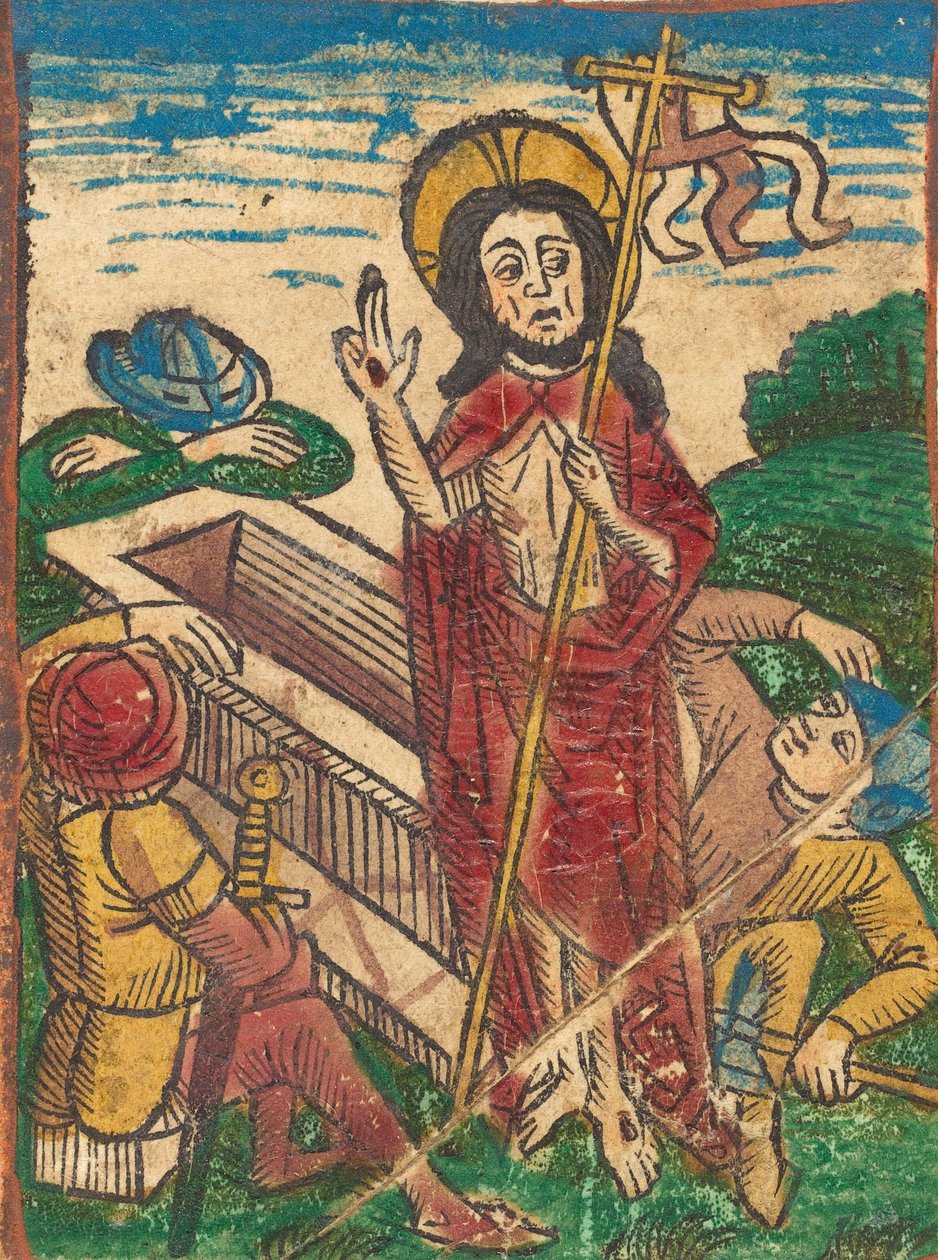 Vzkříšení, c. 1490. od Unbekannt
