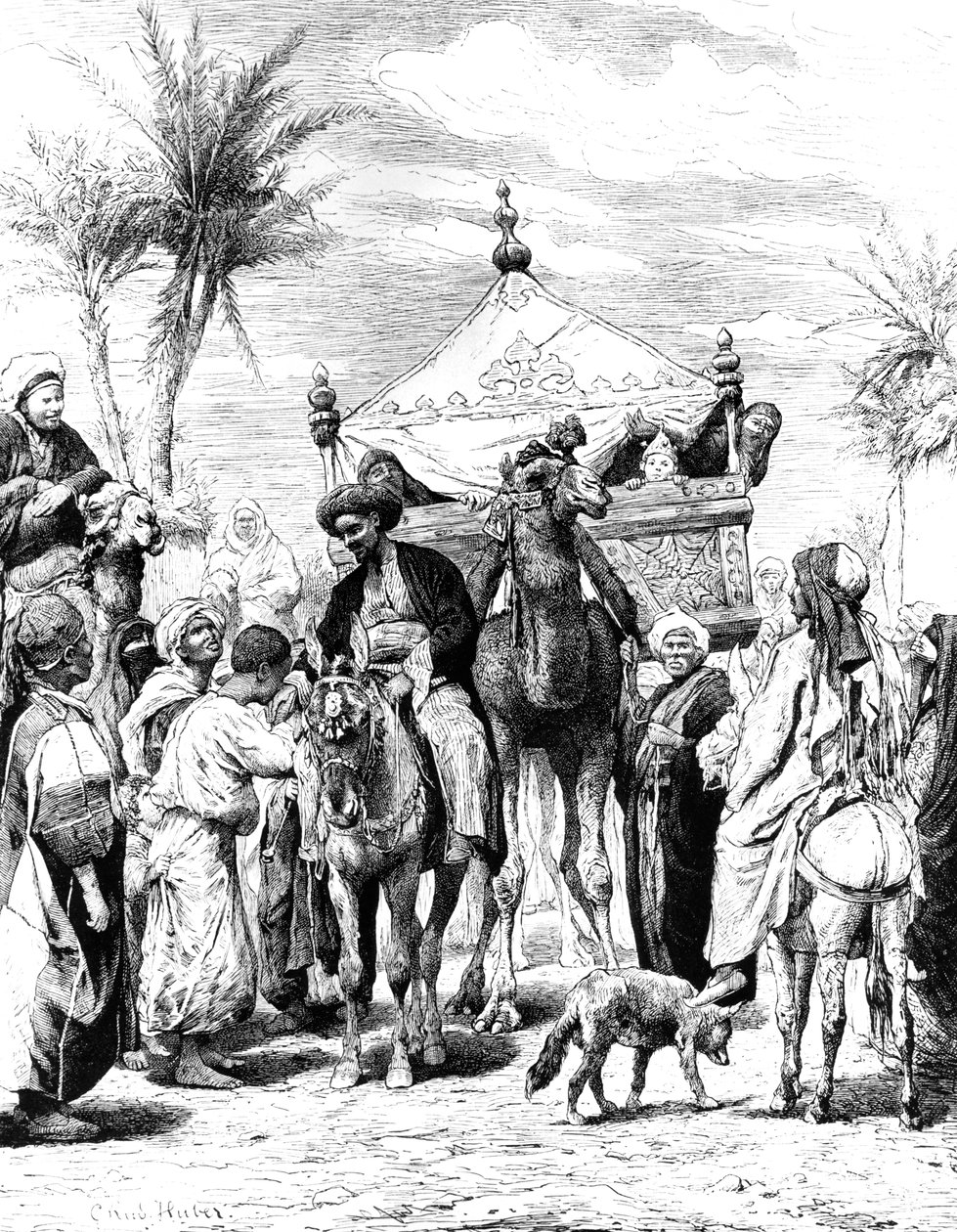 Návrat pouti, 1881 od Unbekannt