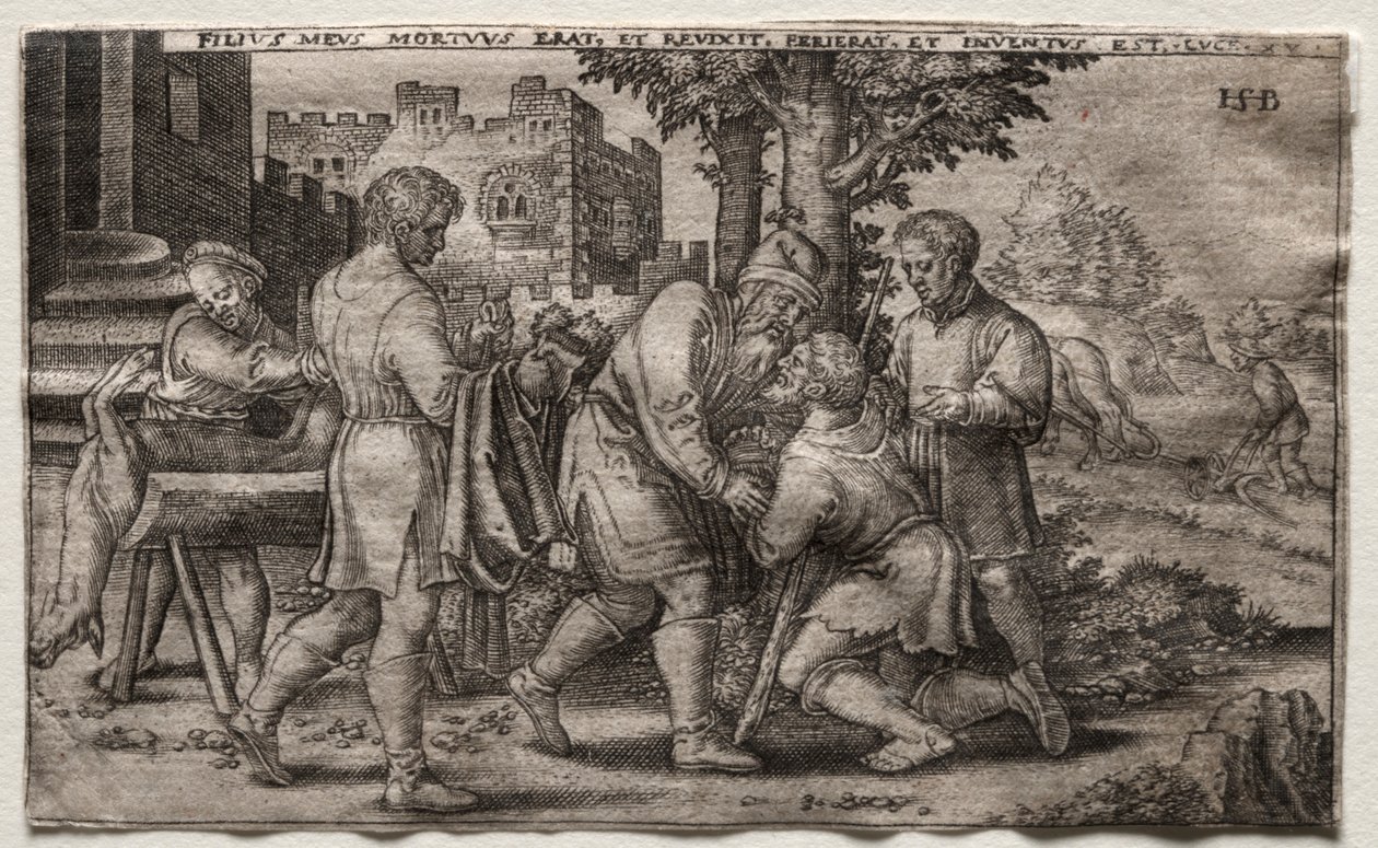 Návrat marnotratného syna, 1500. od Unbekannt