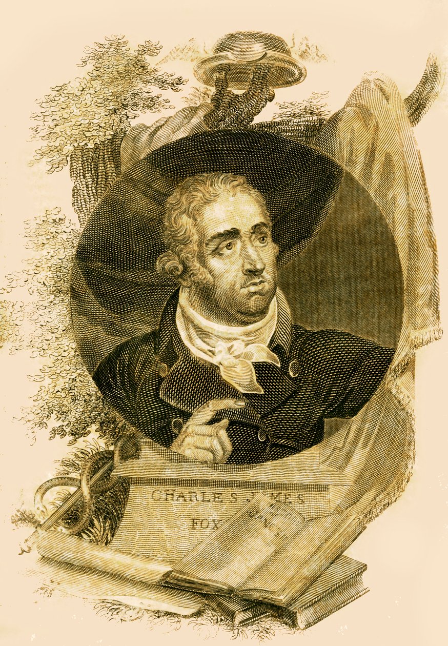 The Right Honorable Charles James Fox, 1749-1806, 1816. od Unbekannt