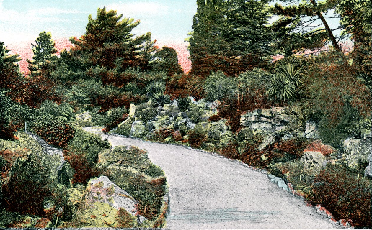 The Rockery, Kew Gardens, Richmond upon Thames, Londýn, 20. století od Unbekannt