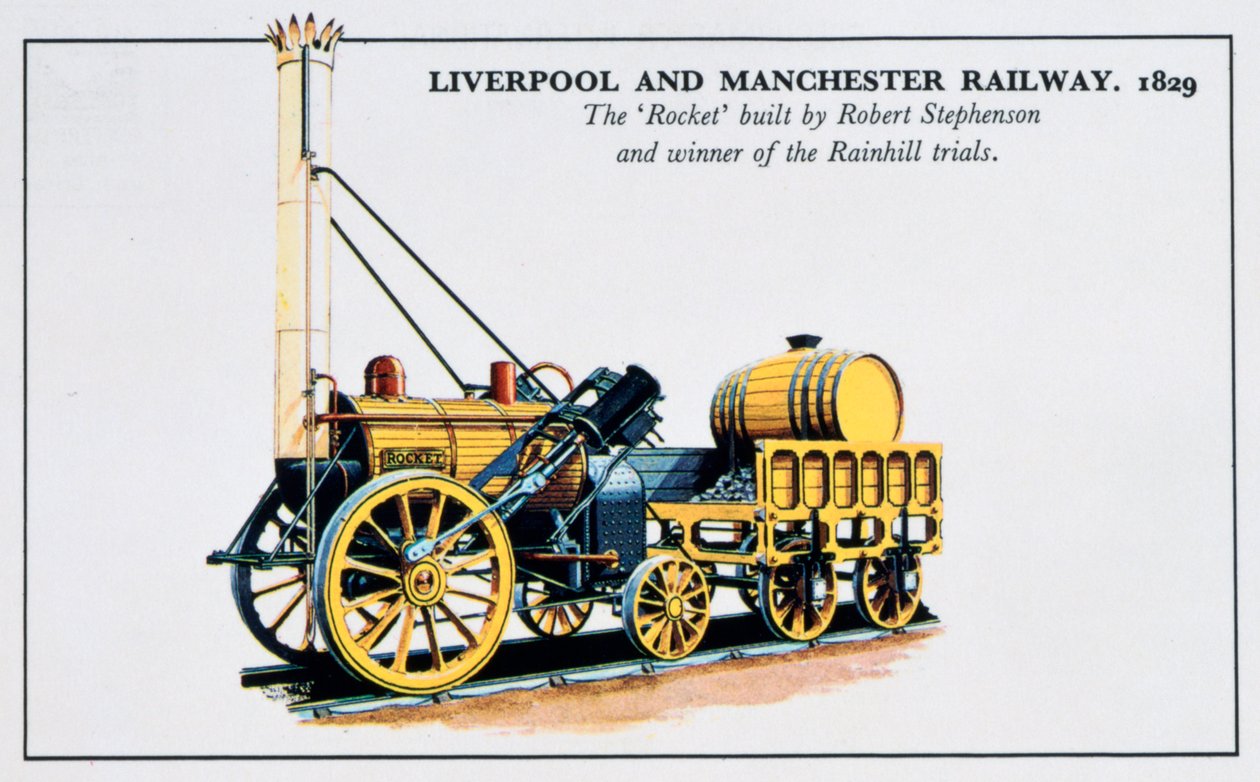 The Rocket, Liverpool and Manchester Railways, 1829, 20. století od Unbekannt