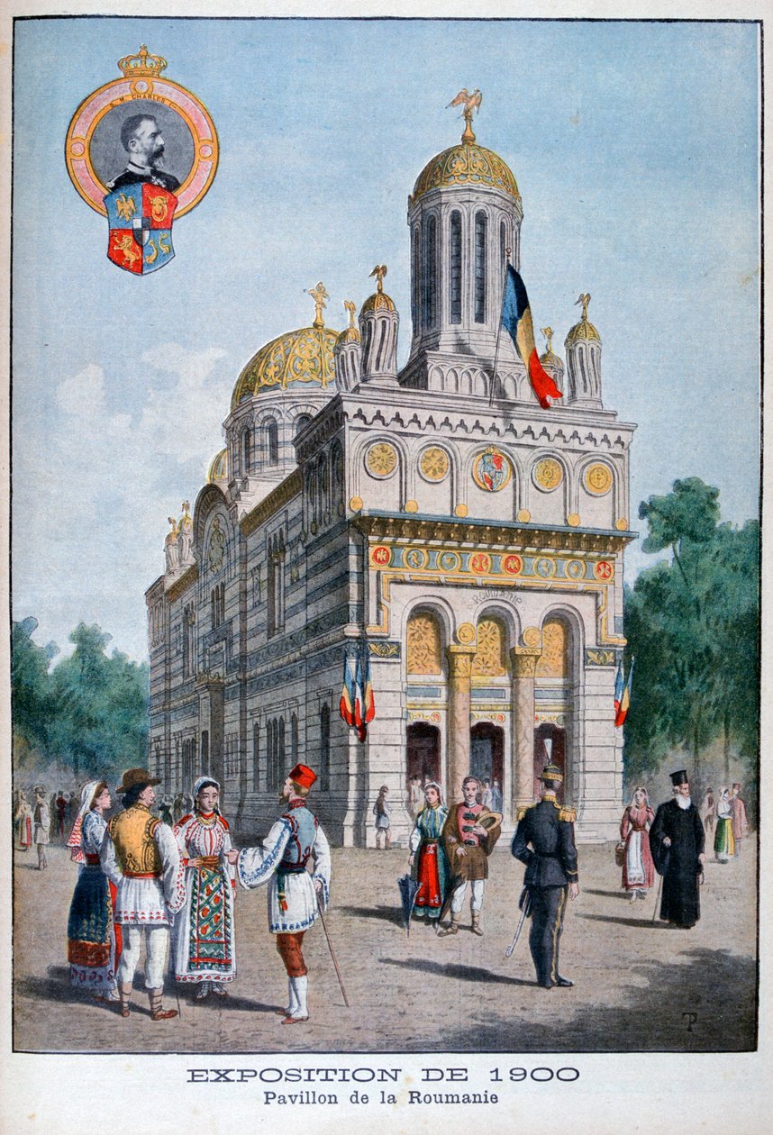 Rumunský pavilon na Světové výstavě v roce 1900, Paříž, 1900 od Unbekannt