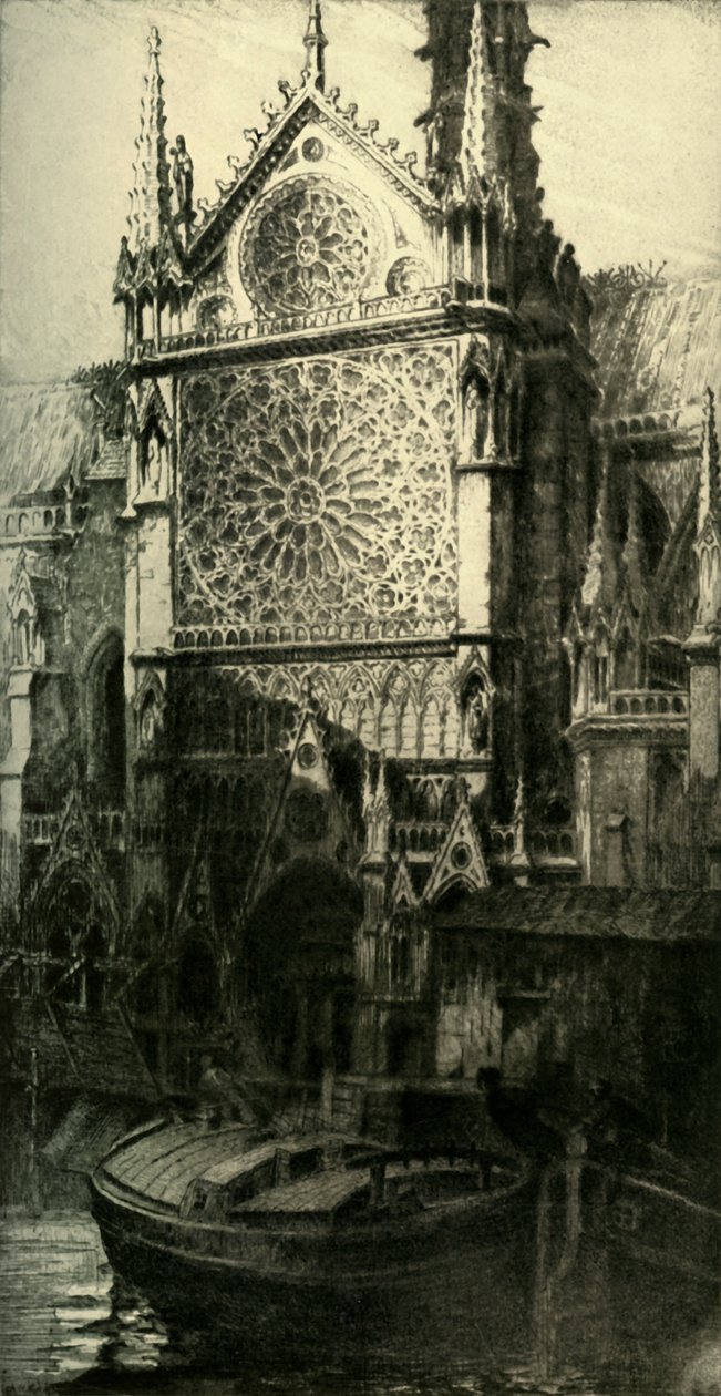 Růžové okno, 1908. od Unbekannt
