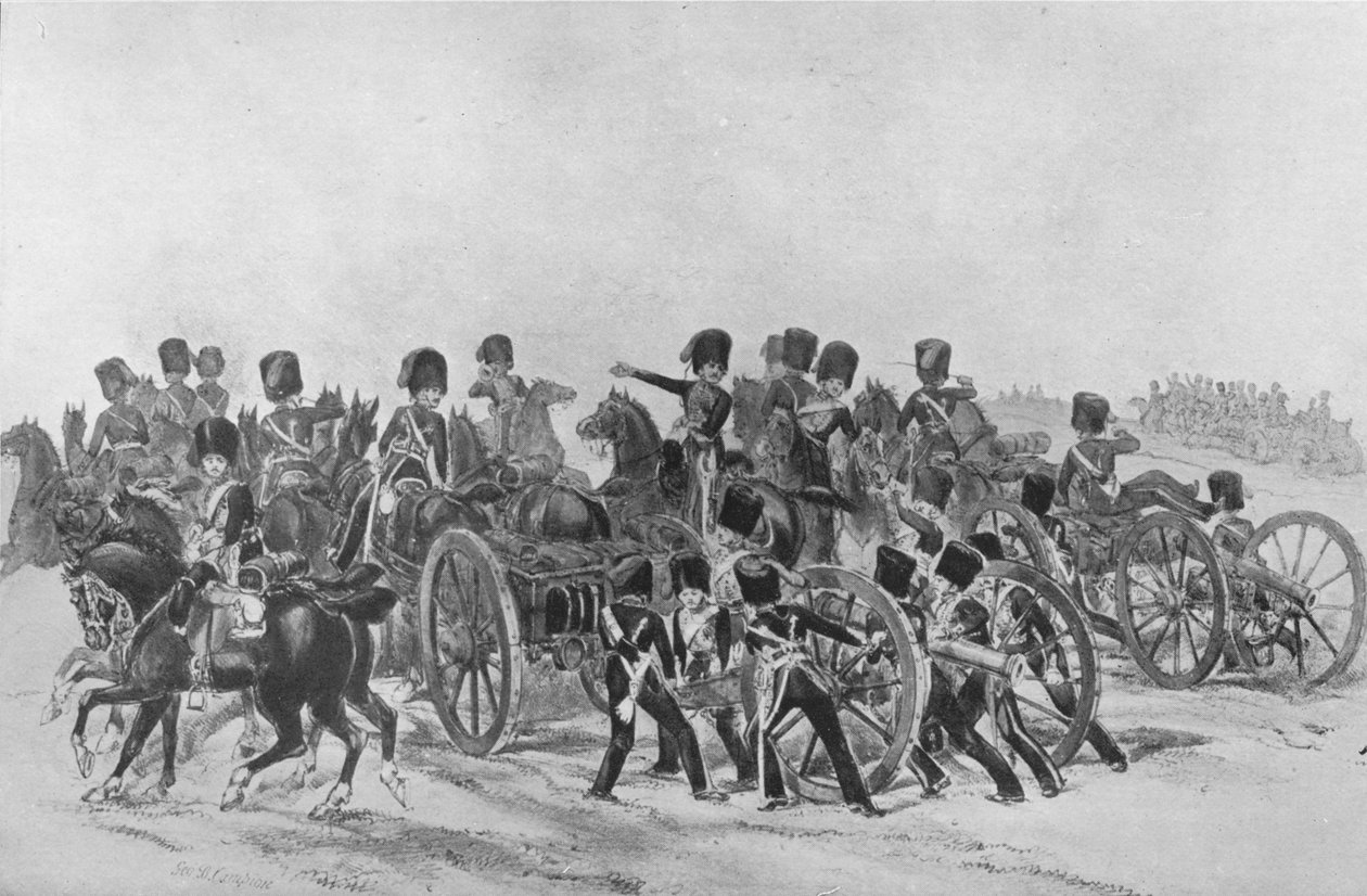 The Royal Horse Artillery, 1846 1909 od Unbekannt