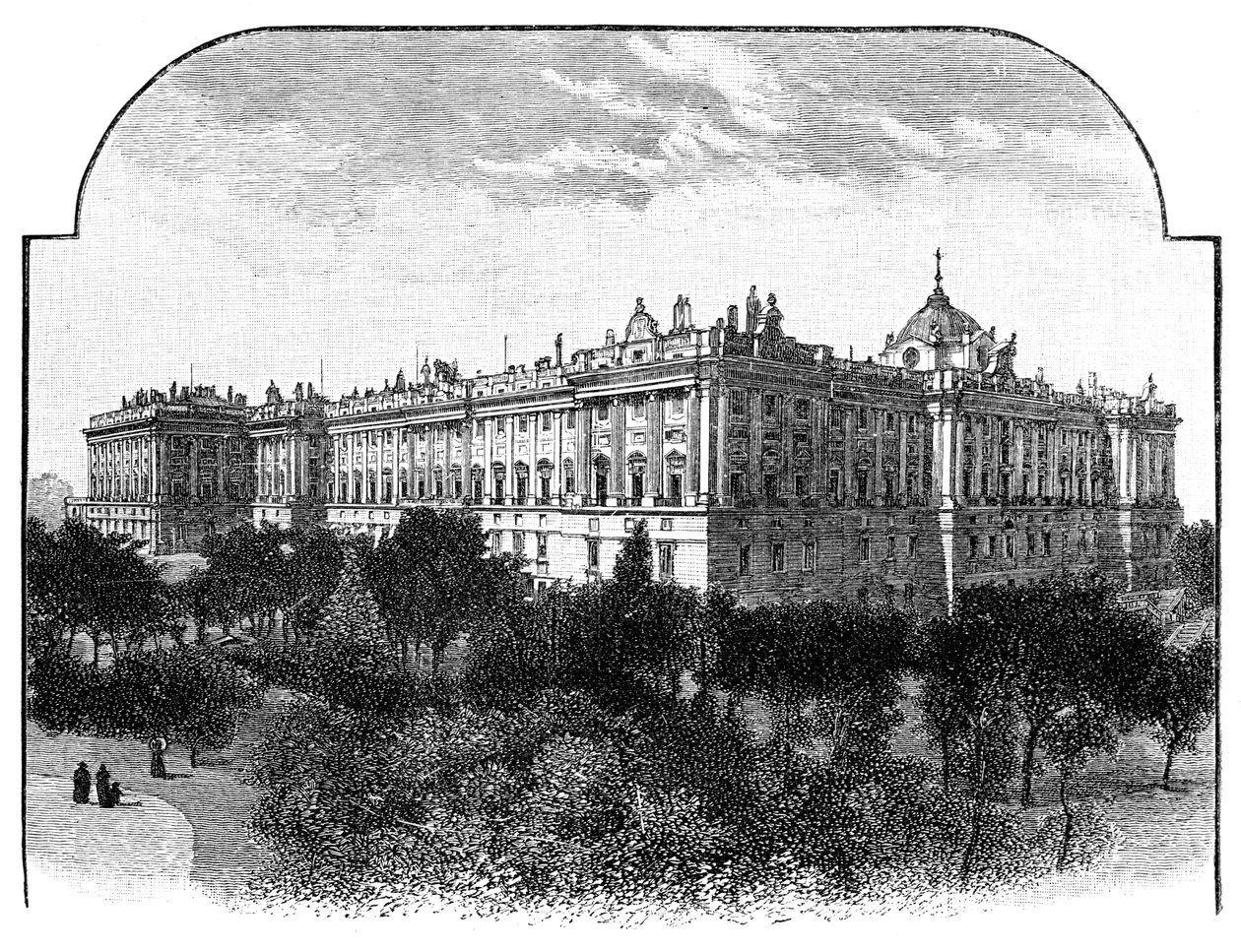 Královský palác, Madrid, Španělsko, 1900 od Unbekannt