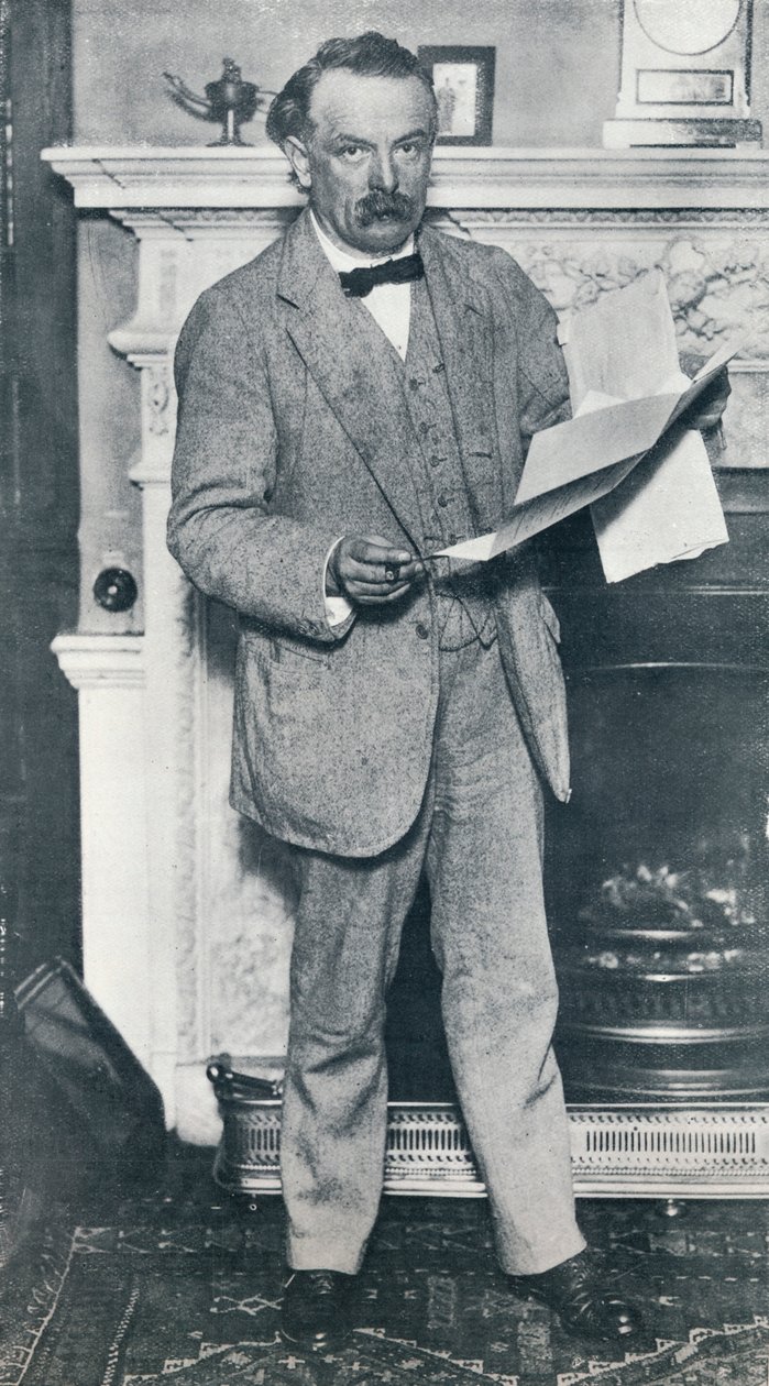 The Rt. Honzo David Lloyd George, M.P., kancléř státní pokladny, c1914 od Unbekannt