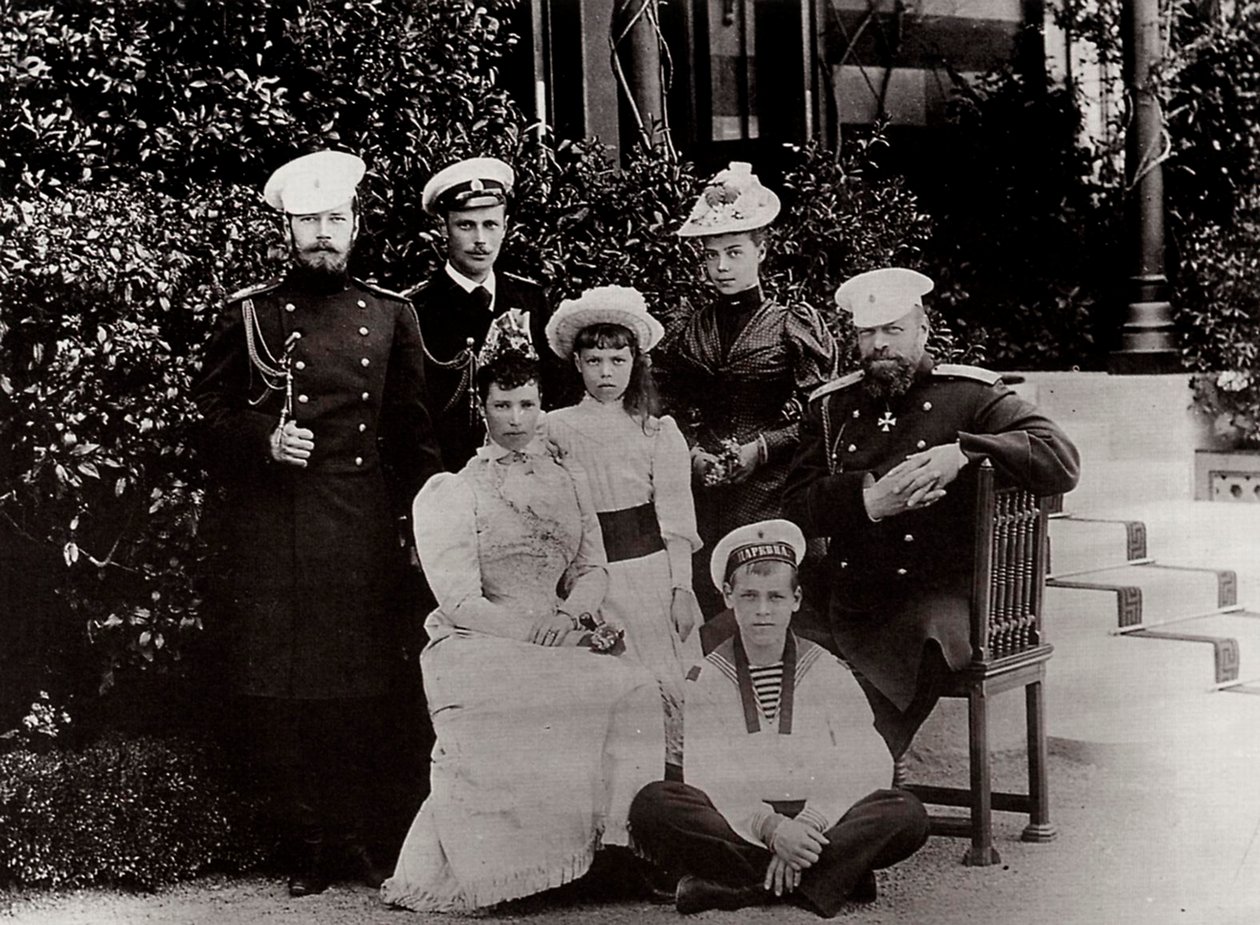 Ruská císařská rodina, c1892-c1894 od Unbekannt