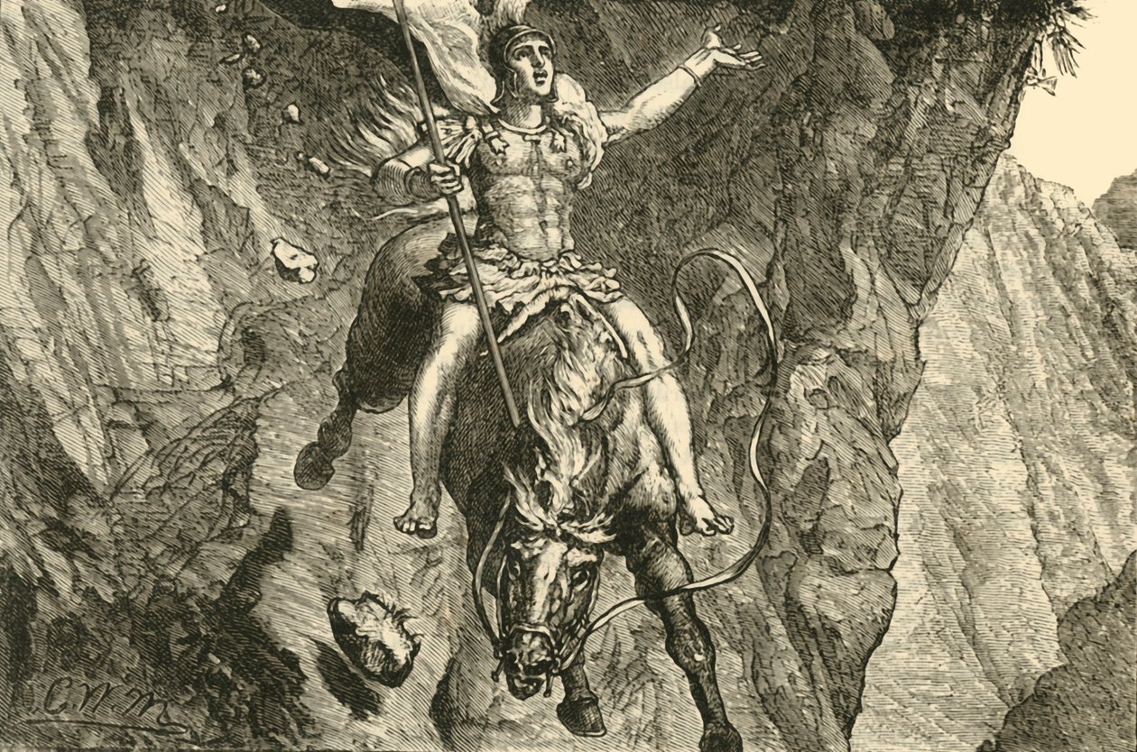 Curtiusova oběť, 1890. od Unbekannt