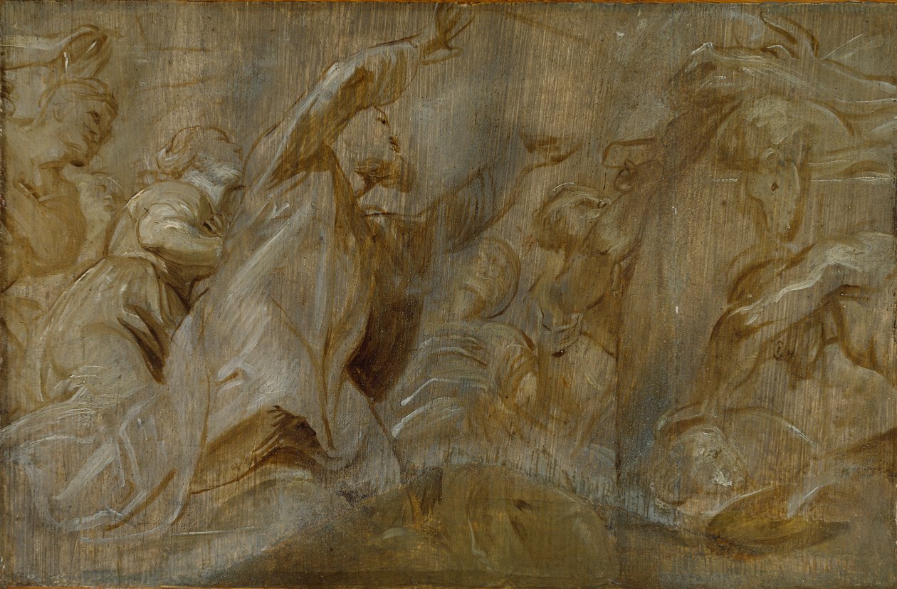 Oběť Noemova, c1620 od Unbekannt