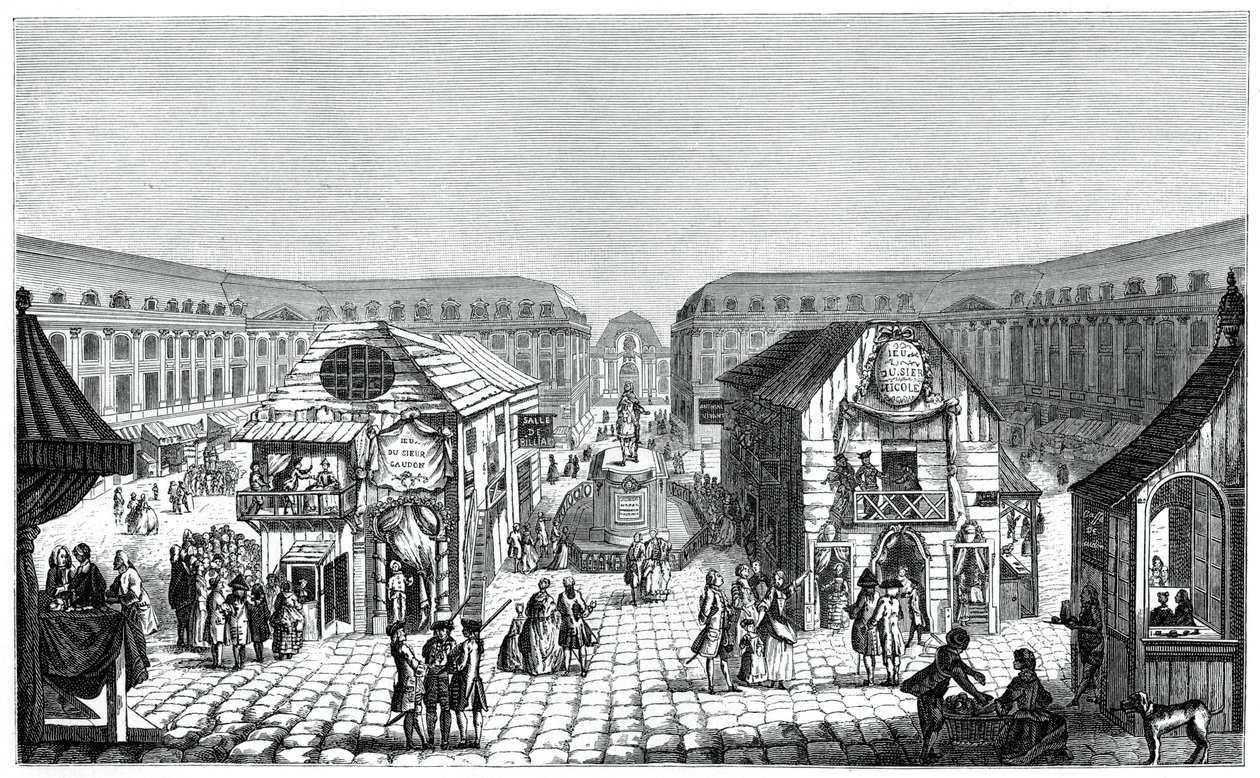Veletrh Saint Ovide, 1885 od Unbekannt