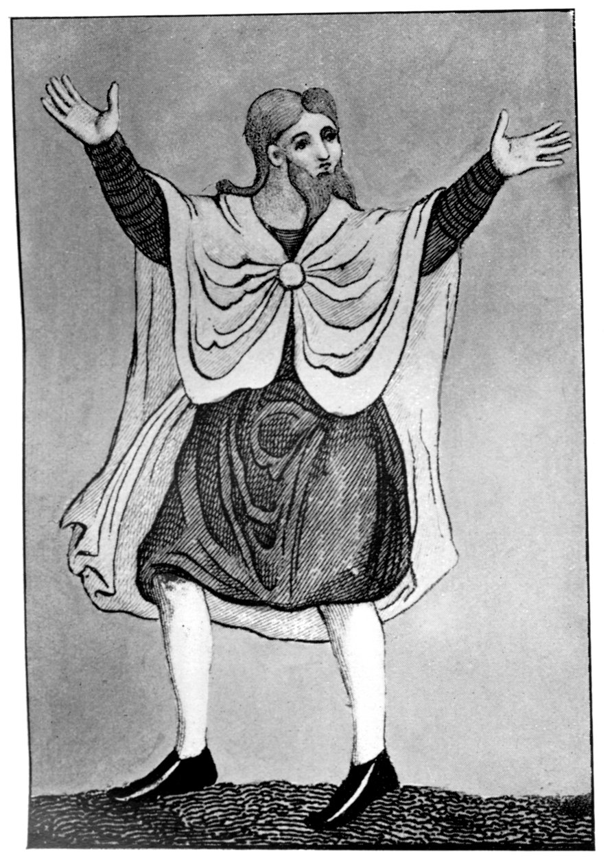Saský plášť, 1910 od Unbekannt