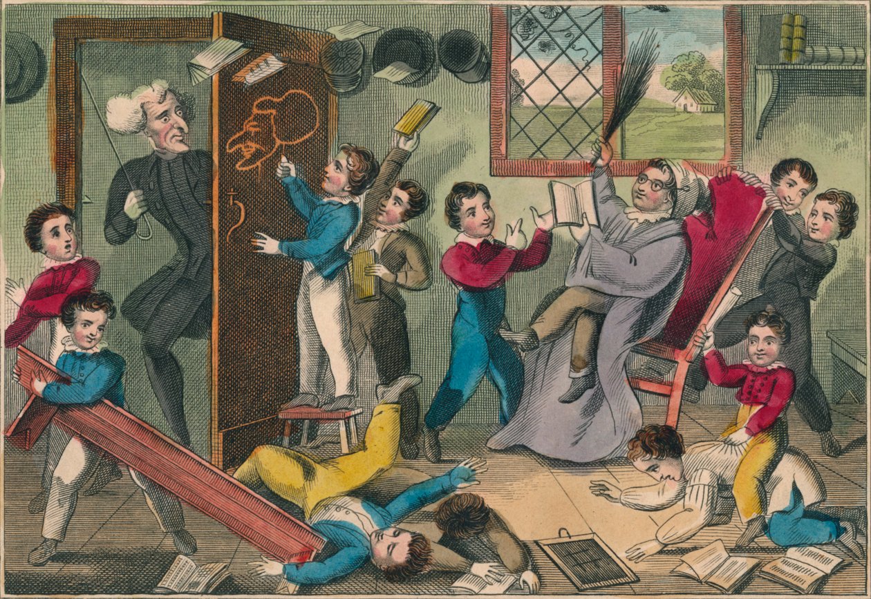 Učitel v zahraničí, 1832. od Unbekannt