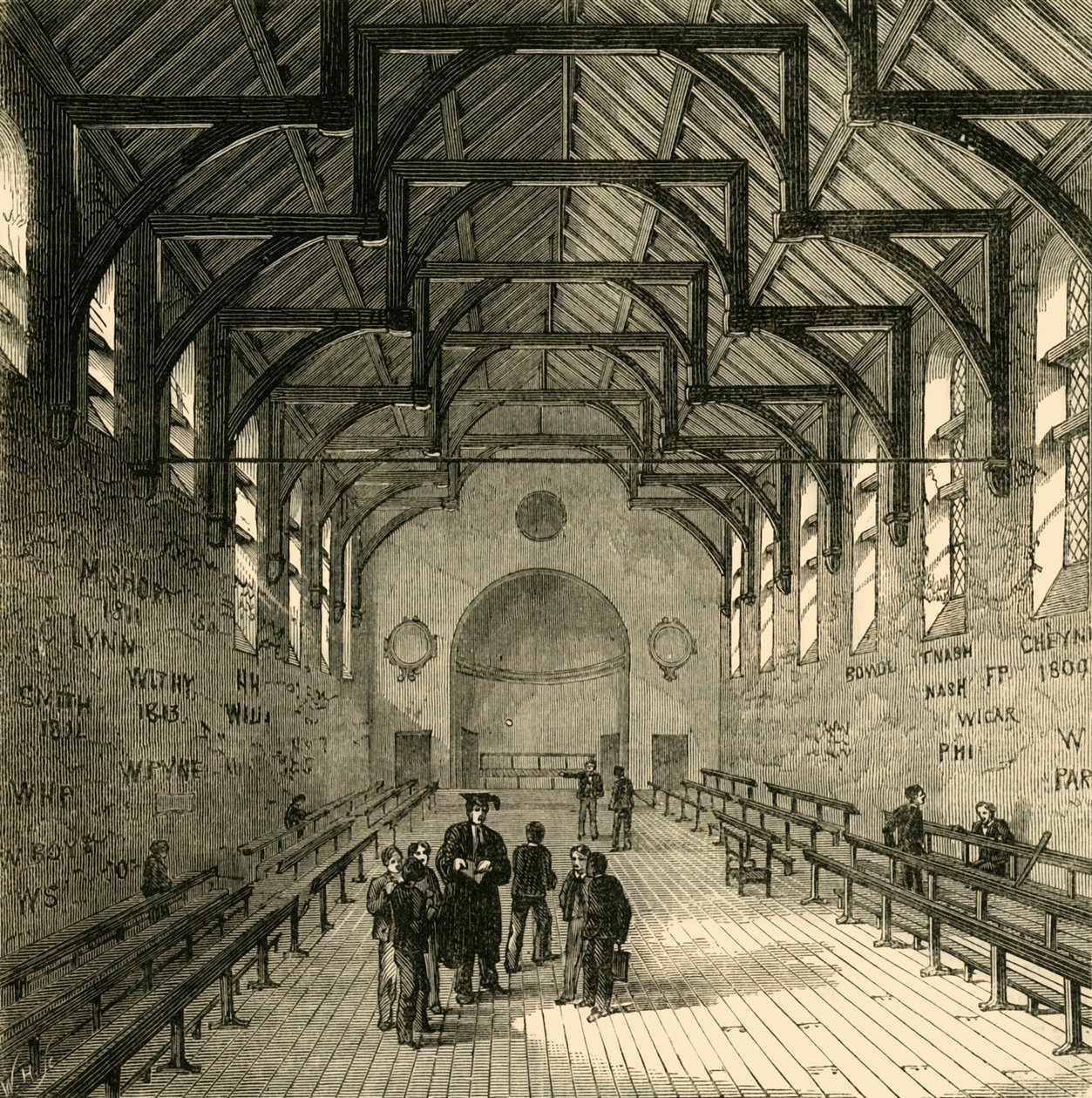 Škola, 1881. od Unbekannt