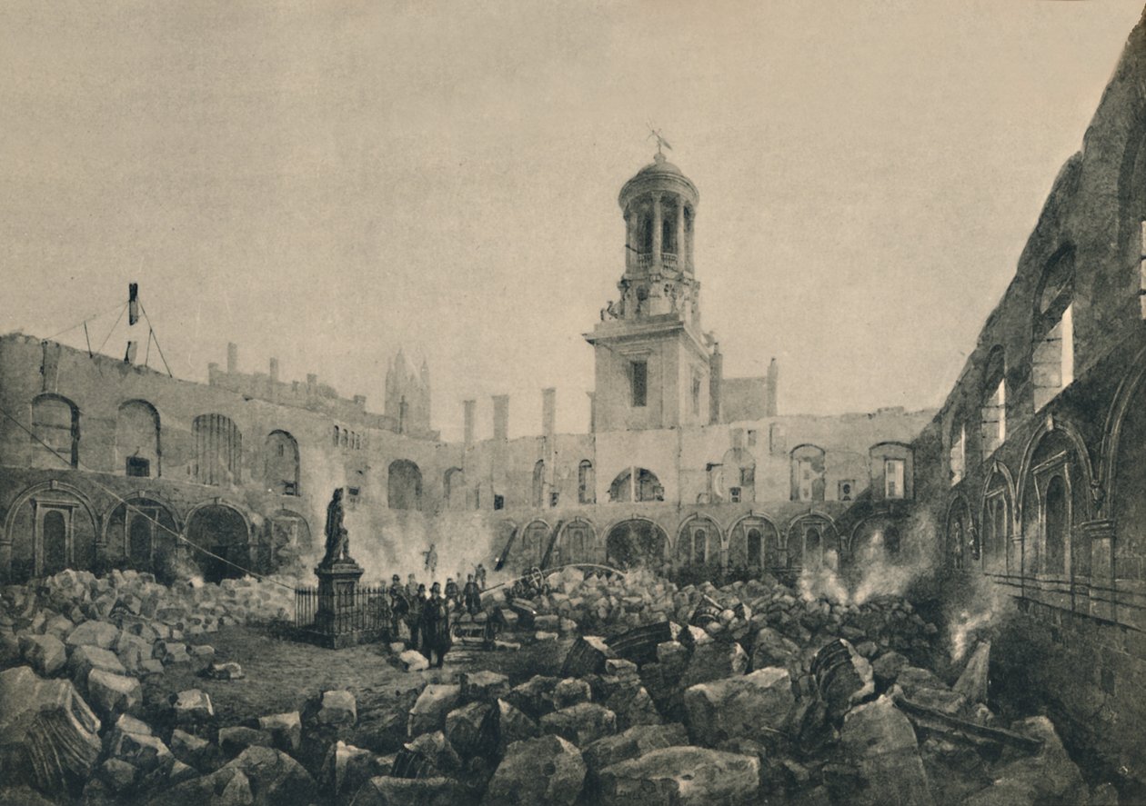 Druhá královská výměna po požáru v roce 1838, 1928 od Unbekannt