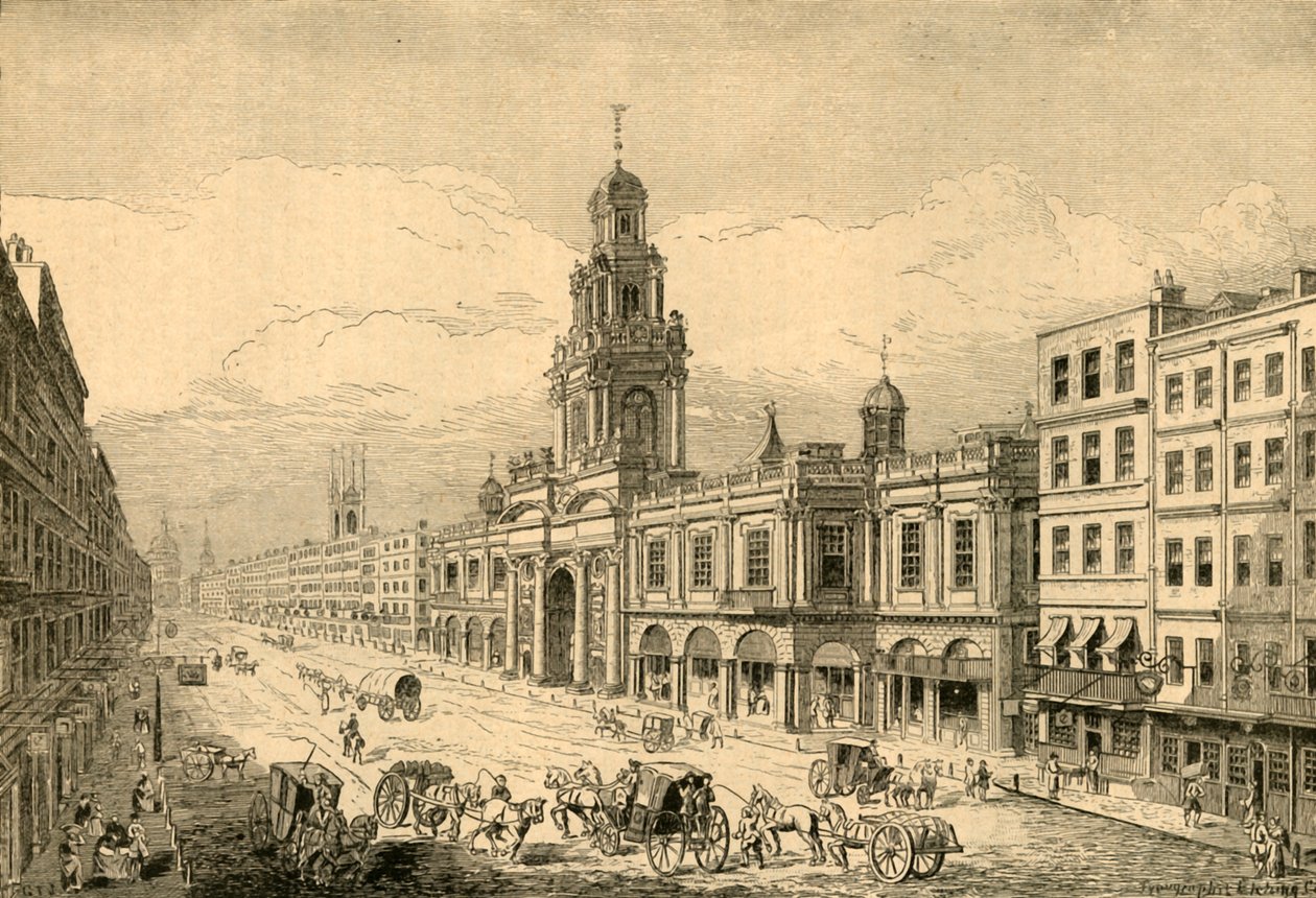 Druhá královská burza, Cornhill, 1897. od Unbekannt