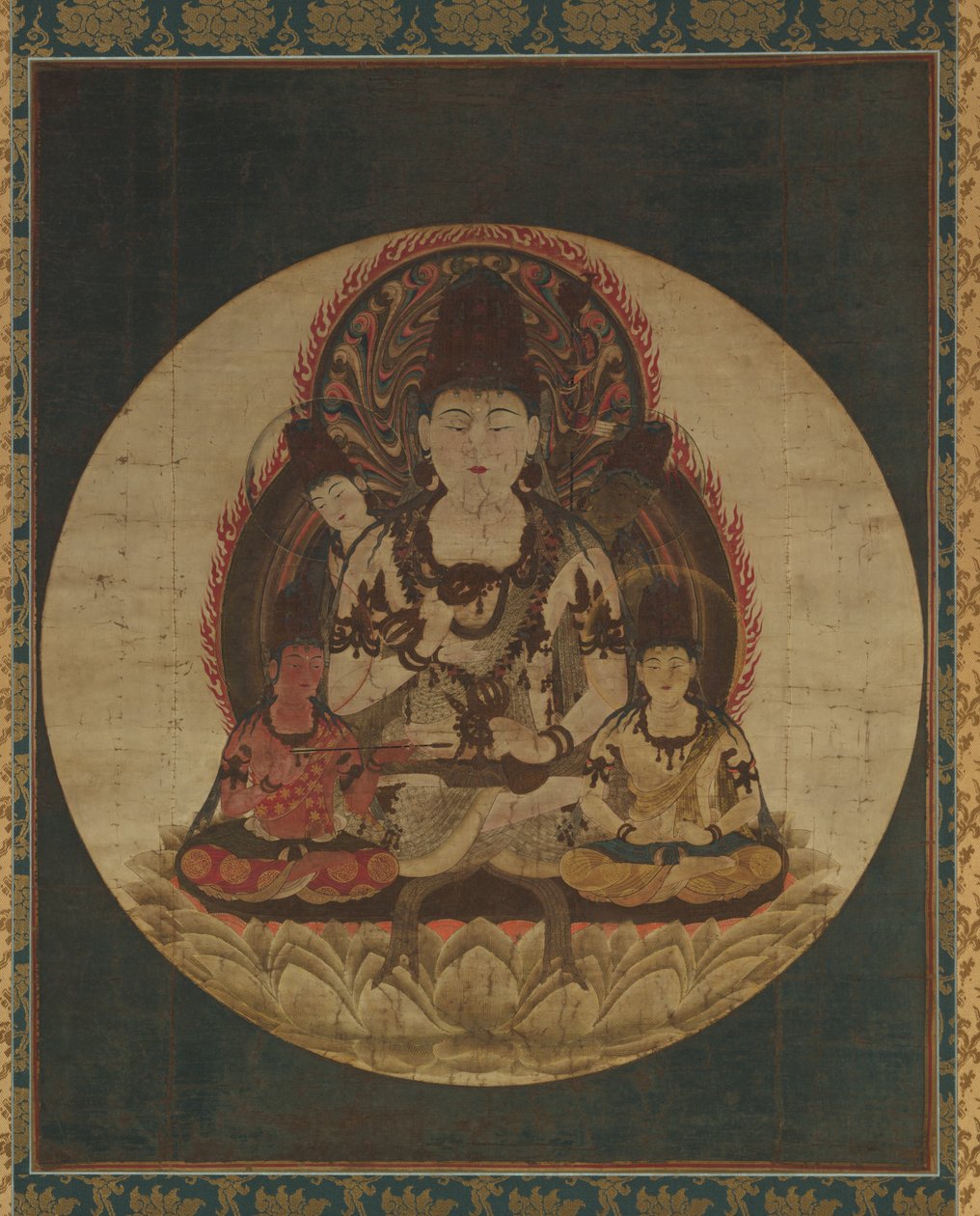 Tajných pět bódhisattvů Gohimitsu Bosatsu, 1200s. od Unbekannt