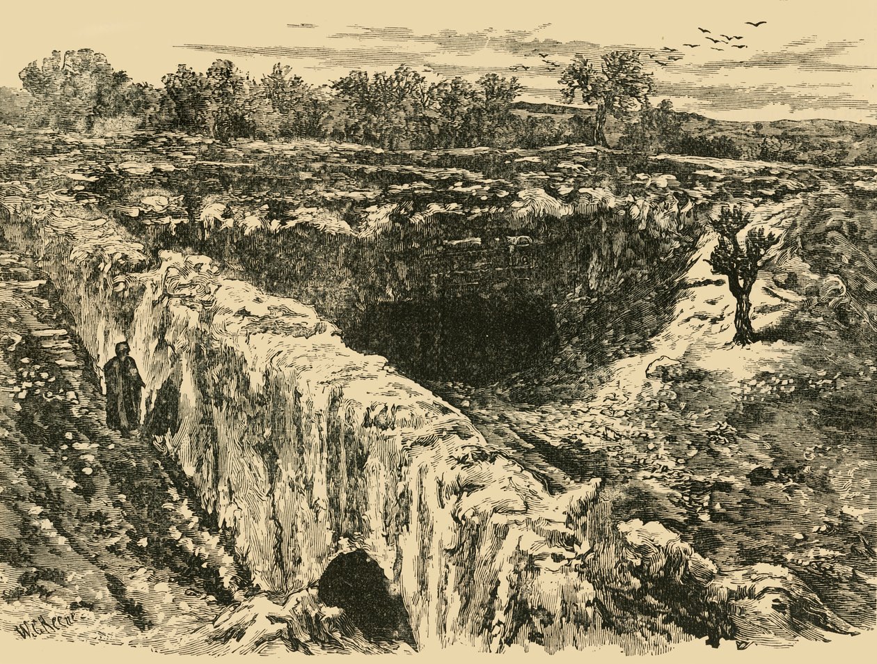 Hroby králů v Jeruzalémě, 1890. od Unbekannt