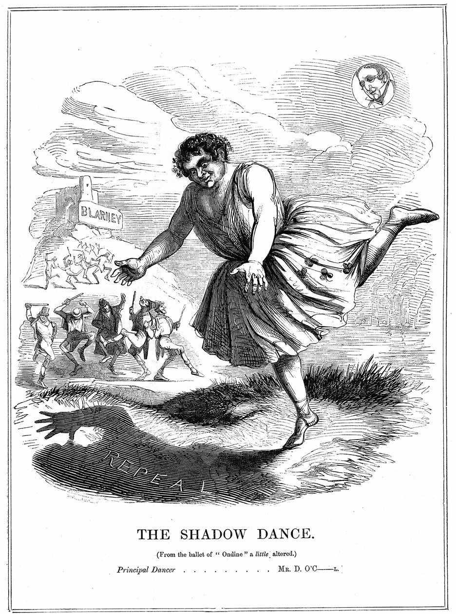 Stínový tanec, 1843 od Unbekannt